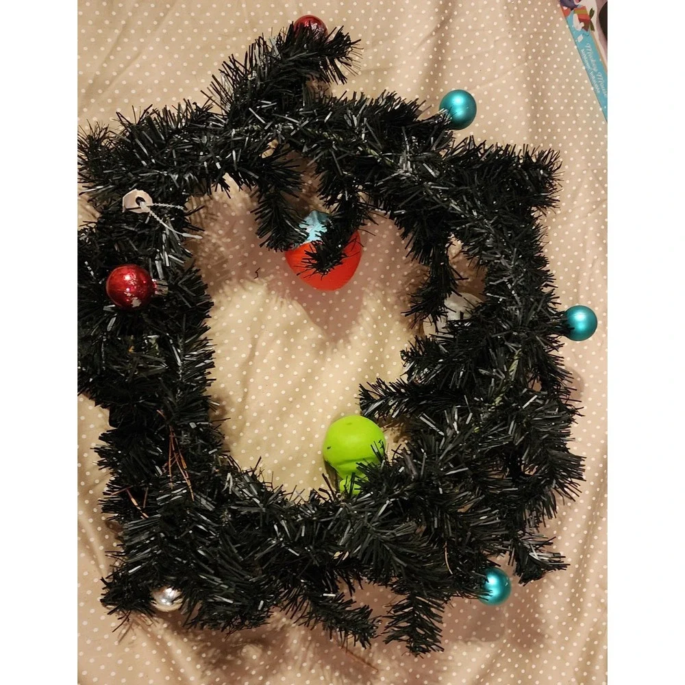 Jack Skellington Nightmare Before Christmas Wreath Disney Door Sally Decoration